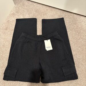 NWT ARITZIA sweatfleece cozy fleece mega cargo sweatpants with pockets